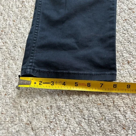 Levi's 511 All Weather Tech Straight Jeans Mens 38x32 W38 L32 Black Denim Faded - Picture 11 of 13